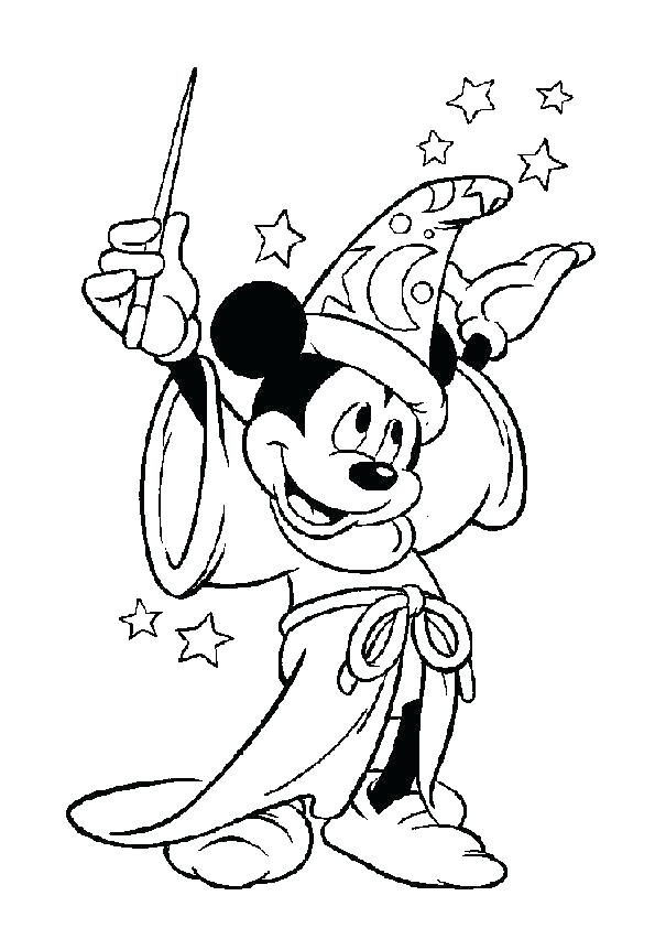 595x842 Baby Mickey Coloring Pages Mickey And Friends Coloring Pages