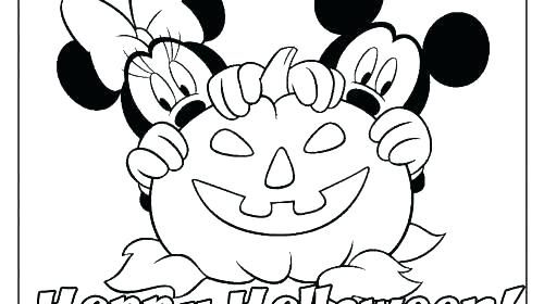 500x280 Printable Coloring Pages Mickey Mouse