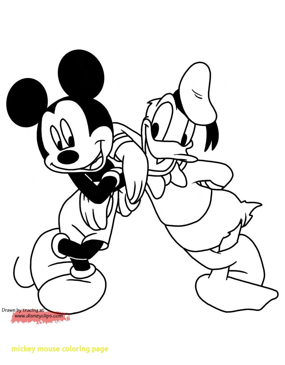 1000x1278 Best Of Mickey Mouse Colour Impremedia Free Coloring Pages Download
