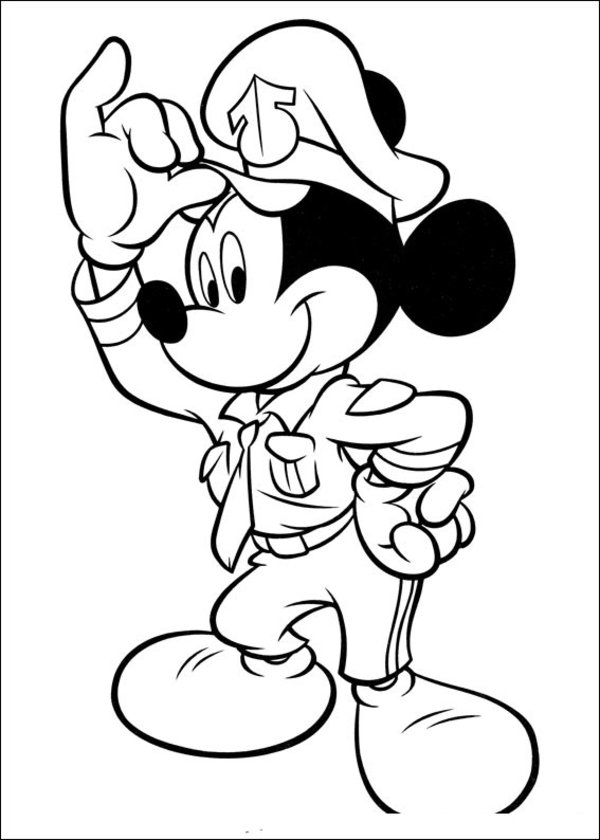600x840 Coloring Pages Mickey Mouse And Friends Coloring Pages