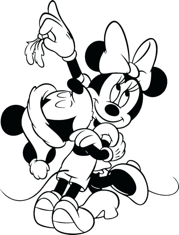 600x787 Mickey Minnie Mouse Love Coloring Pages Kids Coloring Mickey