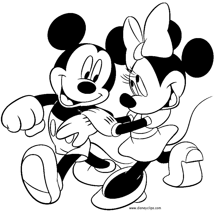 900x879 Mickey Mouse Coloring Pages For Preschoolers Fresh Minnie Mouse