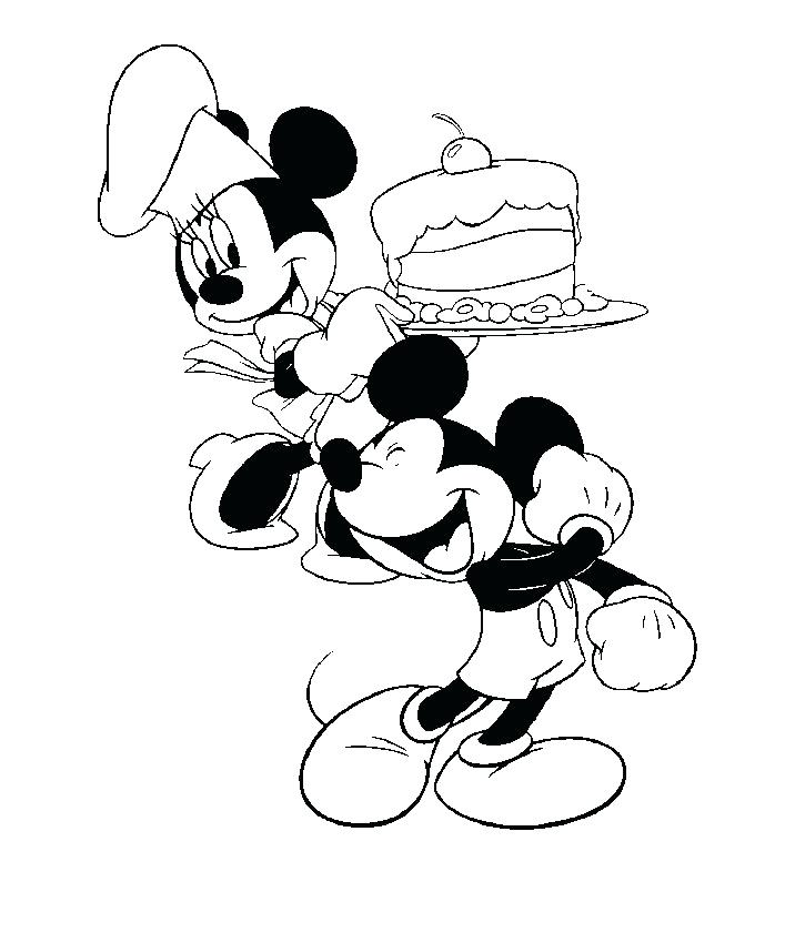 716x850 Mickey And Minnie Mouse Wedding Coloring Pages Page Best Images