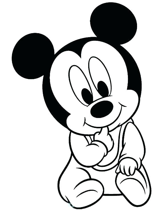 Mickey Birthday Coloring Pages at GetDrawings | Free download