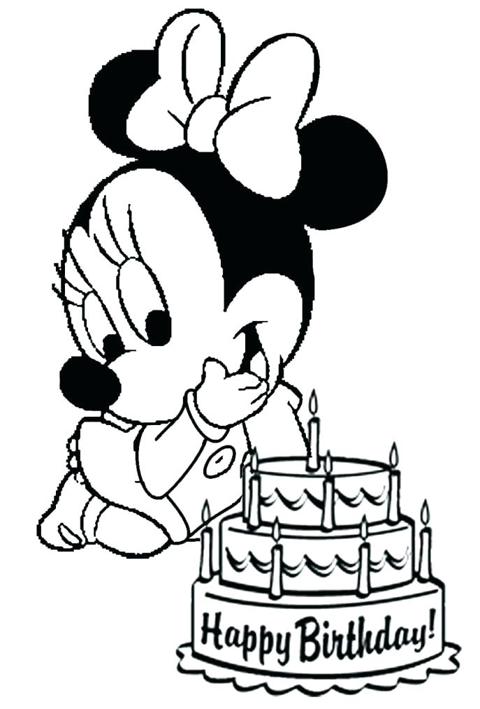 687x1014 Mickey Mouse Coloring Pages Pdf As Well As Mickey Birthday