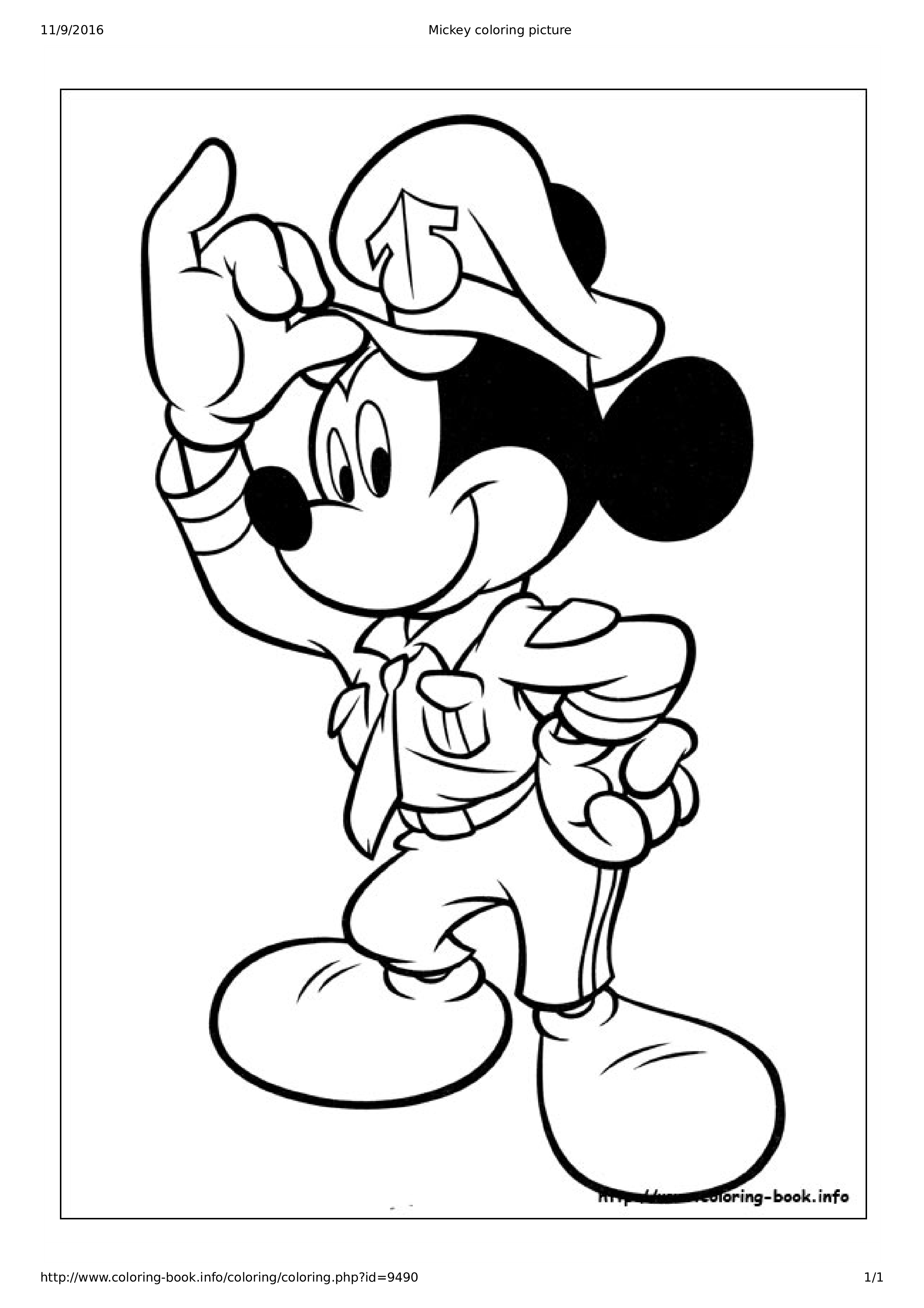 2483x3513 Free Mickey Mouse Christmas Coloring Page Templates