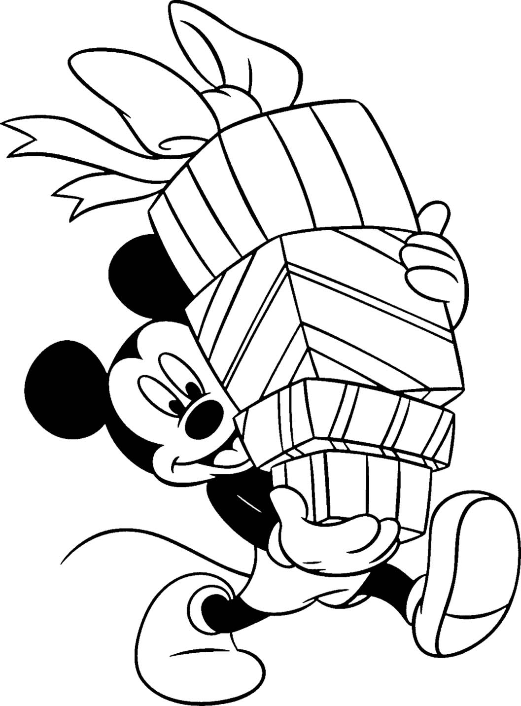 1057x1432 Best Of Disney Christmas Coloring Pages For Kids Disney Mickey