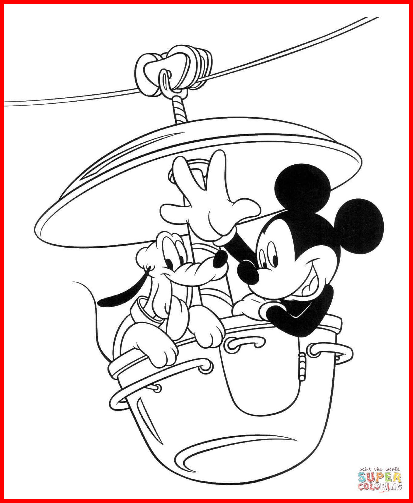 1357x1653 Inspiring Mickey Mouse Clubhouse Coloring Pages Activities For My