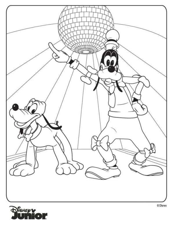 597x782 Kids N Coloring Pages Of Mickey Mouse Clubhouse