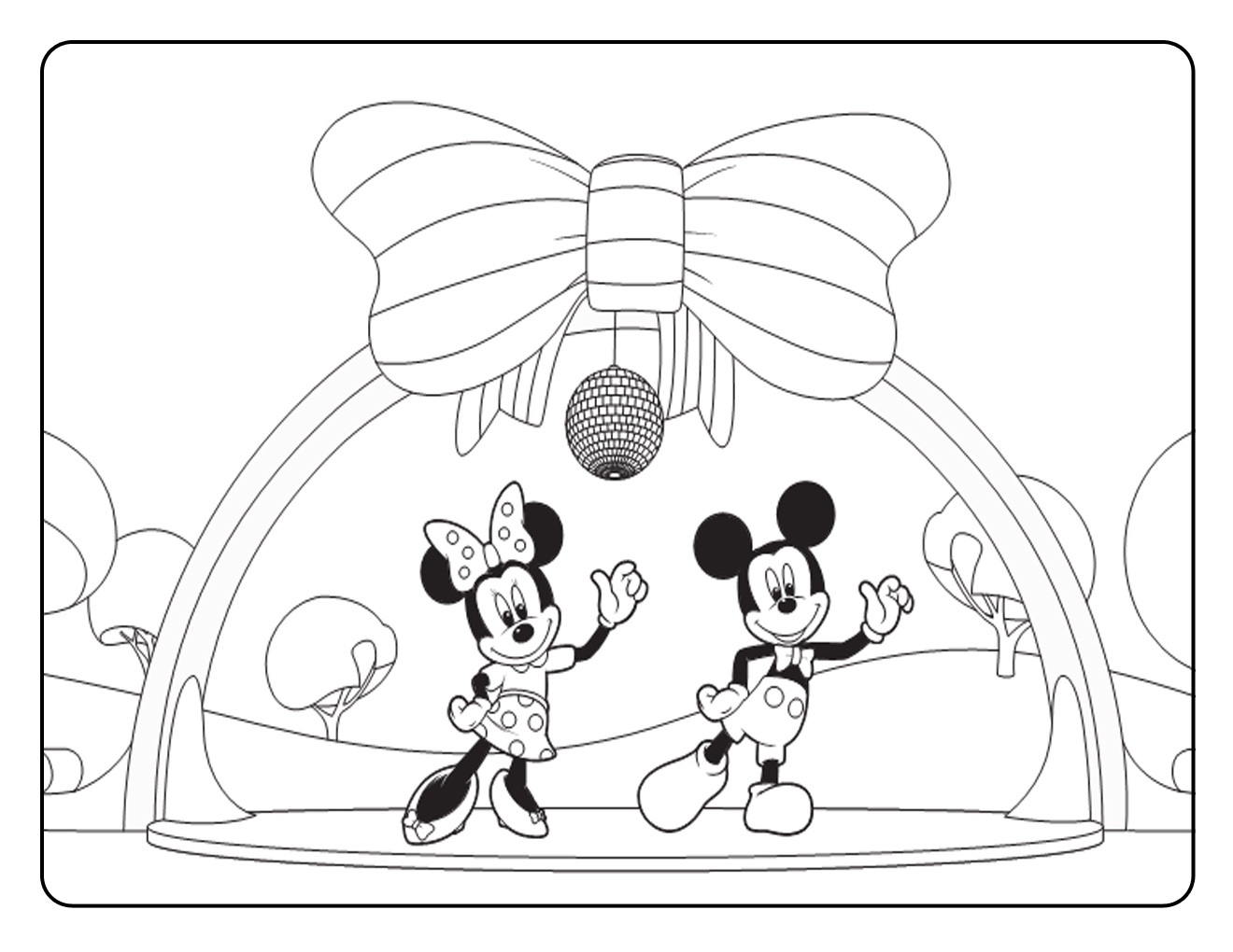 1320x1020 Mickey Mouse Clubhouse Coloring Pages