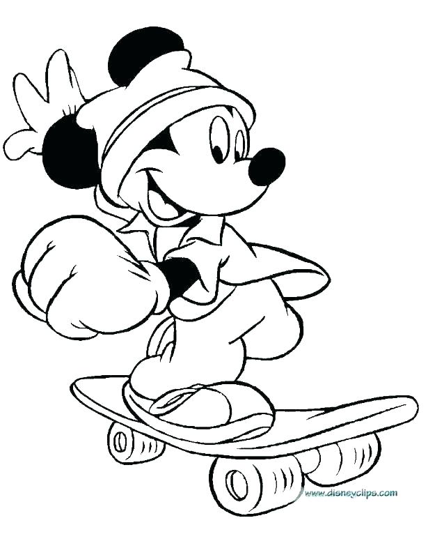 615x786 Mickey Halloween Coloring Pages Mickey And Mouse Coloring Pages
