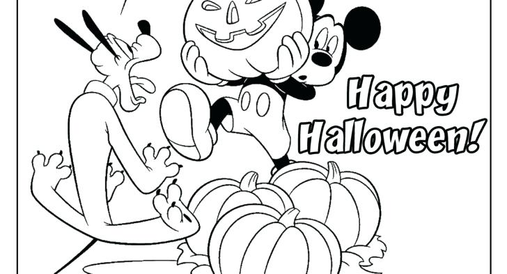 728x393 Mickey Mouse Coloring Page Mickey And Friends Free Coloring Plus