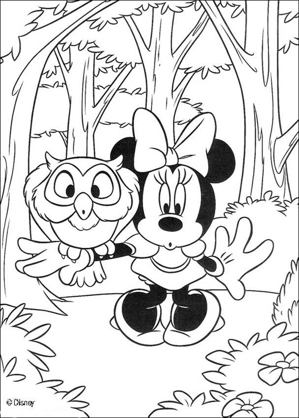607x850 Mickey Mouse Coloring Pages