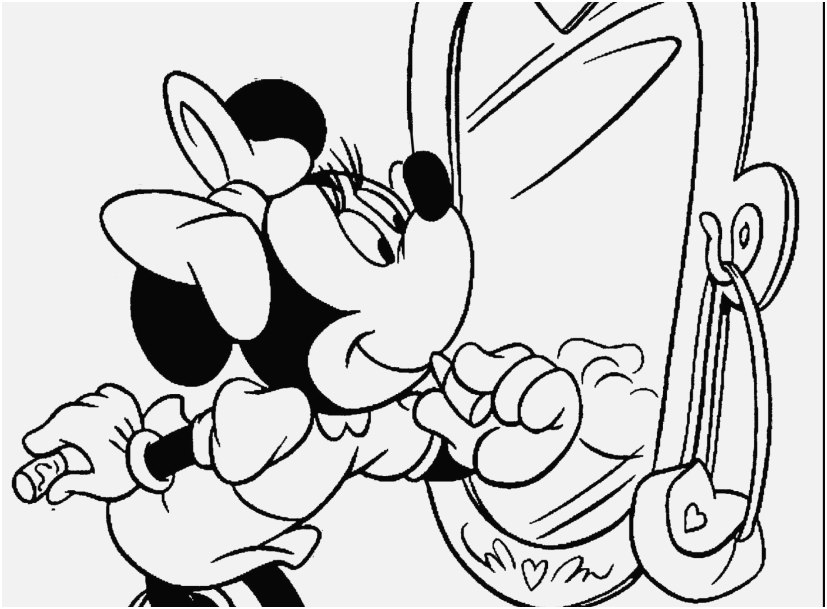 827x609 Mickey Mouse Coloring Book Capture Fantastic Mickey Minnie Mouse