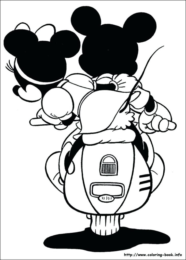 731x1024 Minnie And Mickey Coloring Pages Printable Coloring Pages Mickey