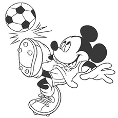 230x230 Top Free Printable Mickey Mouse Coloring Pages Online