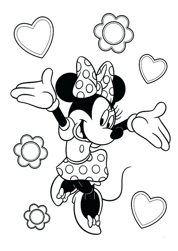 600x849 Mickey Mouse Christmas Coloring Pages Free Print