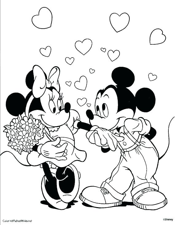 615x731 Micky Mouse Coloring Mickey Mouse Coloring Page Print Mickey Mouse