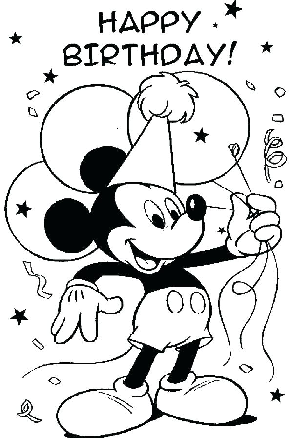 600x897 Mickey Mouse Clubhouse Coloring Pages Online