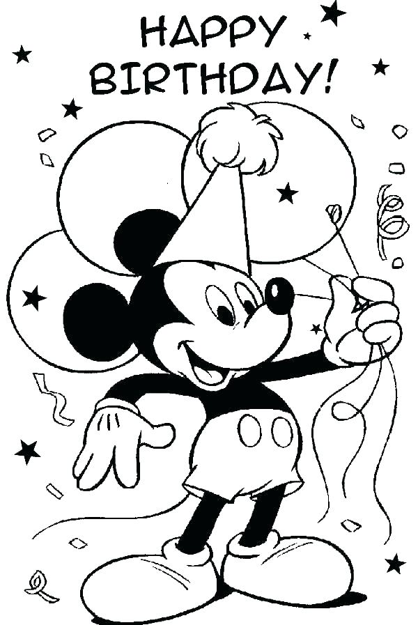 600x897 Mickey Mouse Clubhouse Colouring Pages To Print Printable Coloring