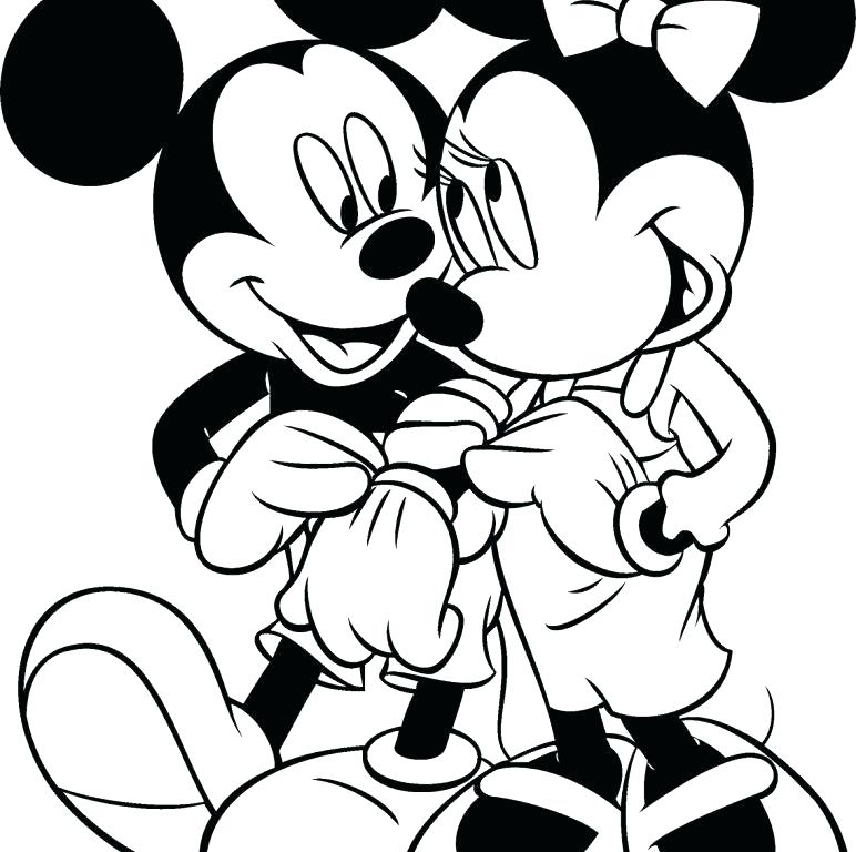 772x768 Mickey Mouse Clubhouse Printable Coloring Pages Free Printable