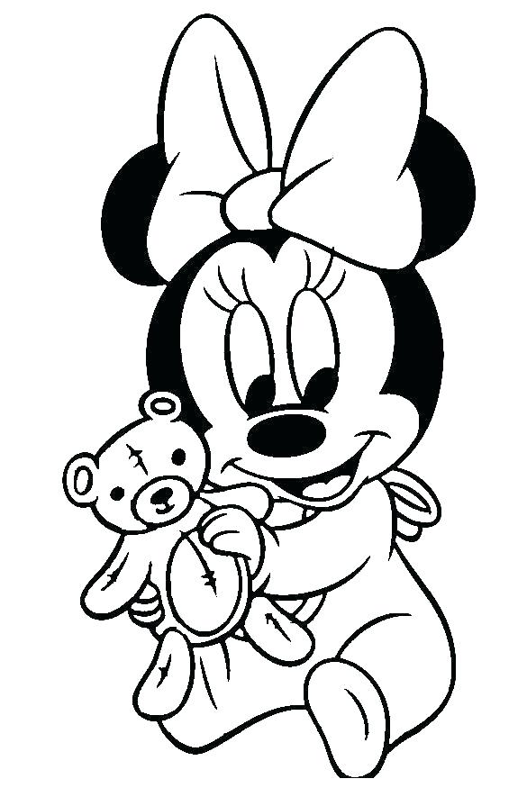 585x895 Mickey Printable Coloring Pages Free Mickey Mouse Clubhouse