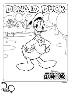 236x309 Mickey Mouse Clubhouse Coloring Pages