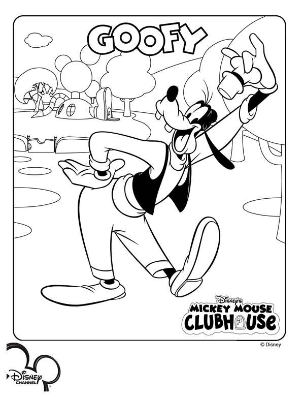 597x783 Kids N Coloring Pages Of Mickey Mouse Clubhouse