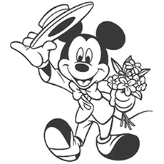 230x230 Top Free Printable Mickey Mouse Coloring Pages Online