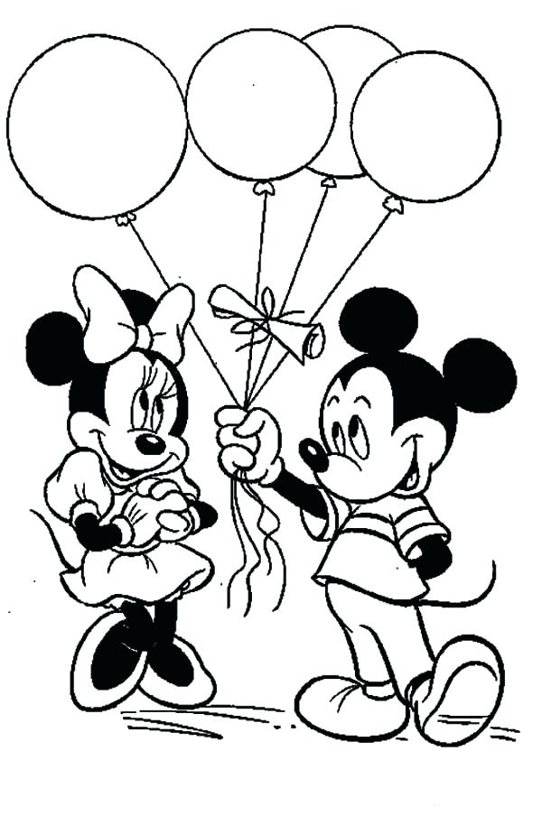 600x904 Minnie Mouse Coloring Pages Printable