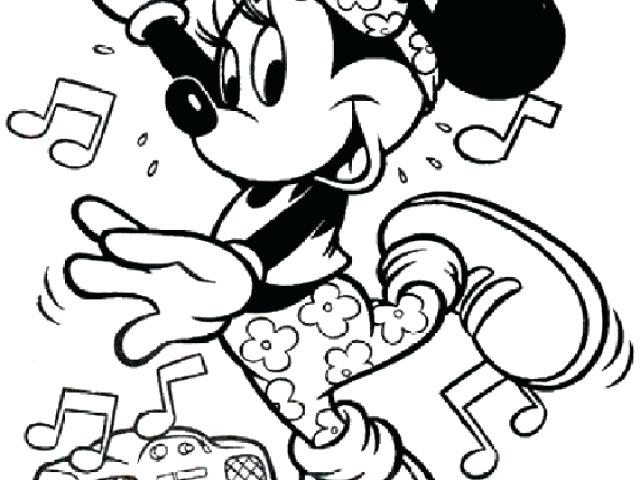 640x480 Mouse Coloring Page Mouse Coloring Page Free Printable Minnie