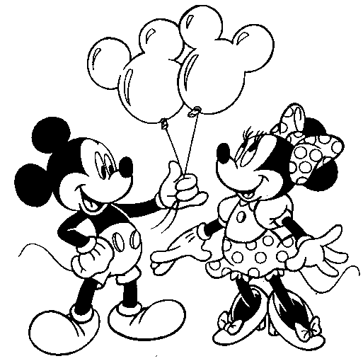 513x510 Best Mickey Mouse Coloring Pages Free Printable
