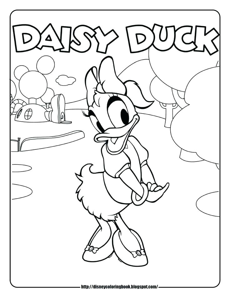 736x952 Mickey Mouse Clubhouse Coloring Pages Free Printable Coloring