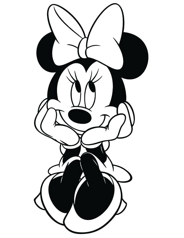 600x776 Mickey Coloring Page Mickey Coloring Pictures Mickey Coloring