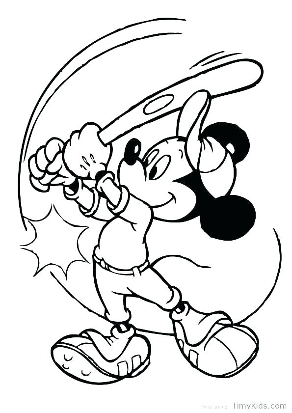 595x841 Coloring Page Mickey Mouse