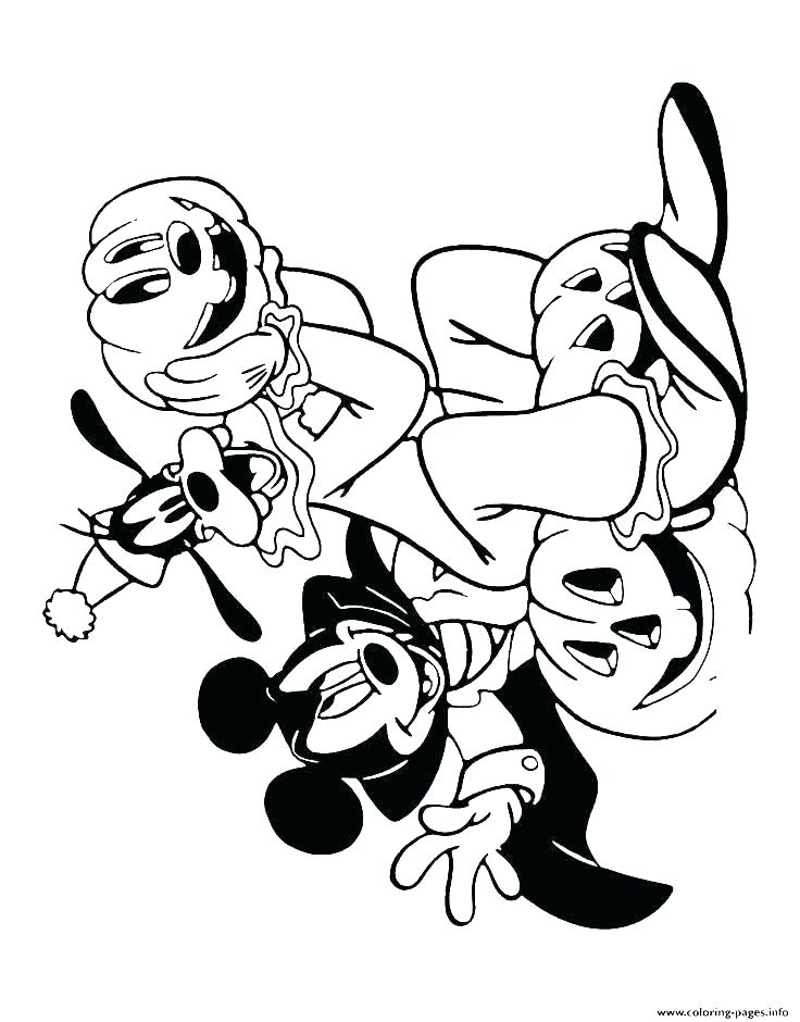 736x940 Mickey Halloween Coloring Pages Mickey Coloring Pages Mickey
