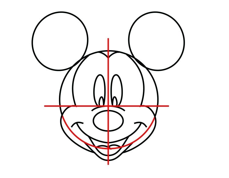 800x625 Mickey Mouse Head Coloring Pages