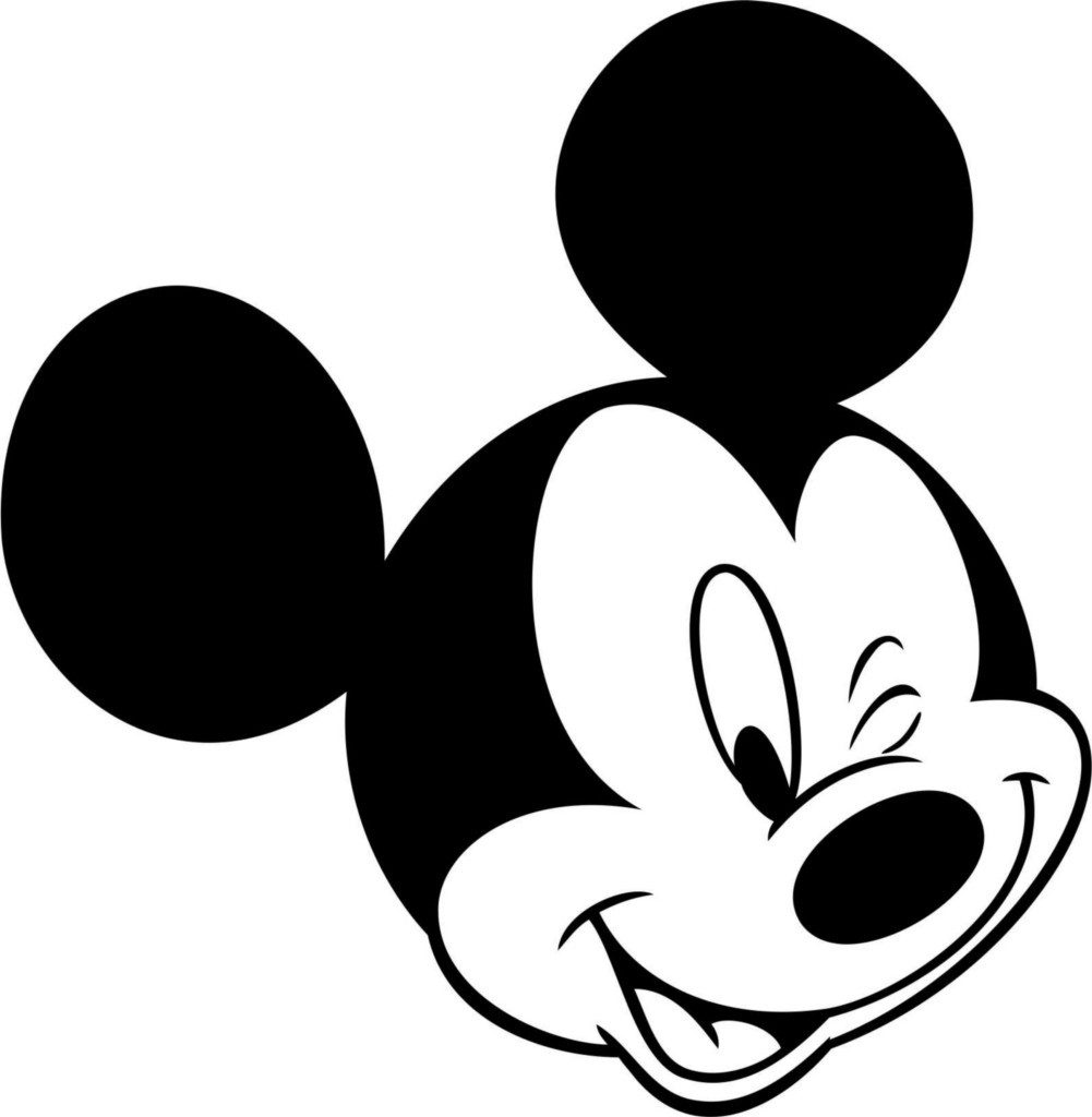 1001x1024 Best Photos Of Mickey Mouse Head Coloring Pages Mickey Mouse