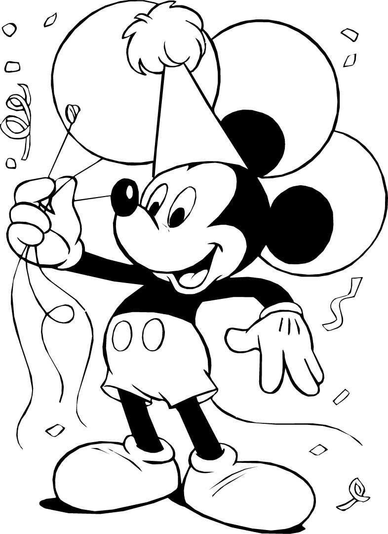 786x1081 New Mickey Mouse Printable Coloring Pages Coloring Page Kids