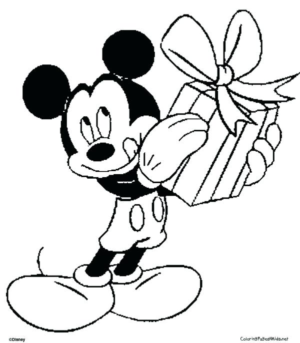 600x687 Mickey Mouse Coloring Pages Mickey Mouse Coloring Pages Item
