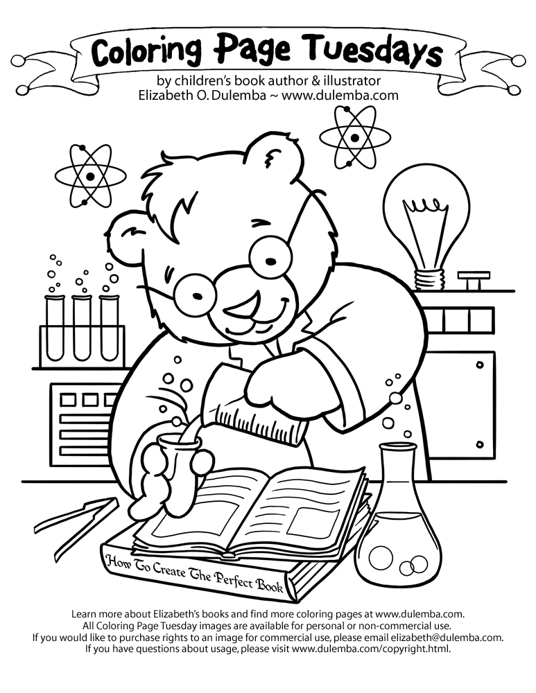773x1000 Coloring Page Tuesday