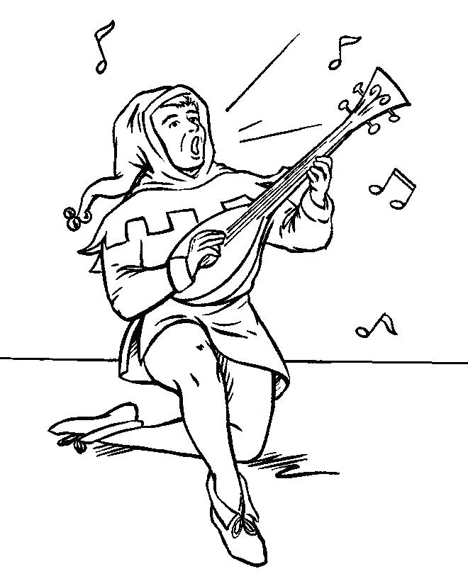 660x820 Medieval Times Coloring Pages Middle Ages Coloring Page Coloring