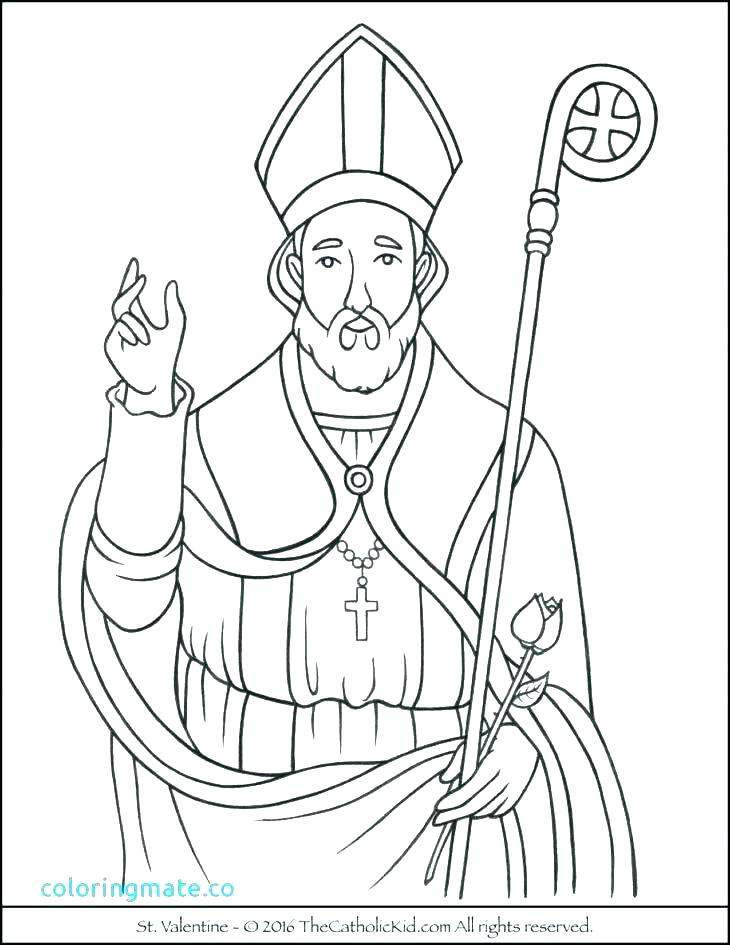 730x945 Saint Coloring Pages Catholic Coloring Pages Catholic Saints
