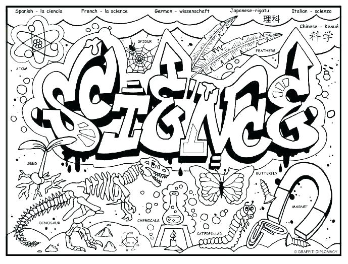 689x524 Scientist Coloring Pages Scientist Coloring Page Science Coloring