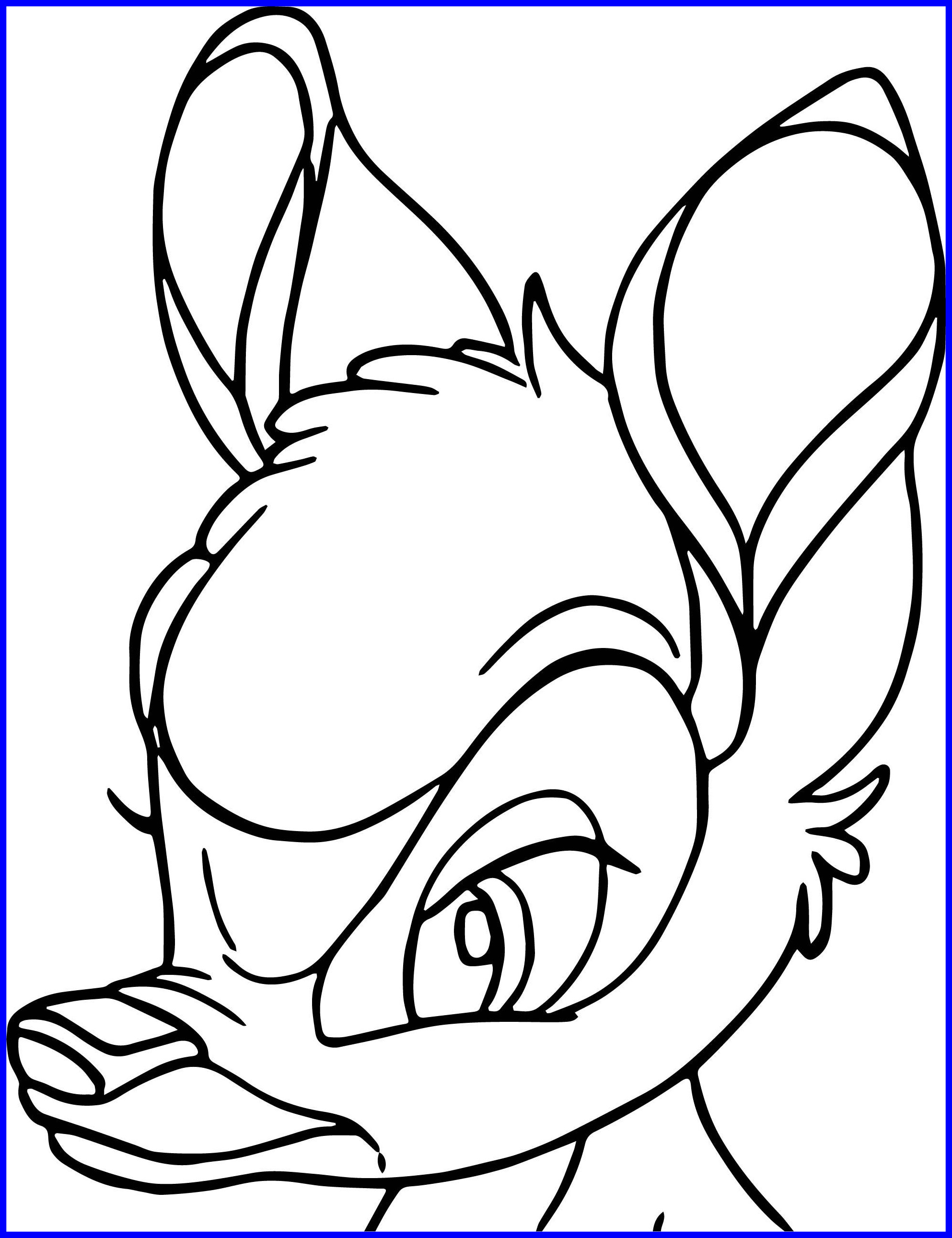 1986x2583 Coloring Pages Bambi