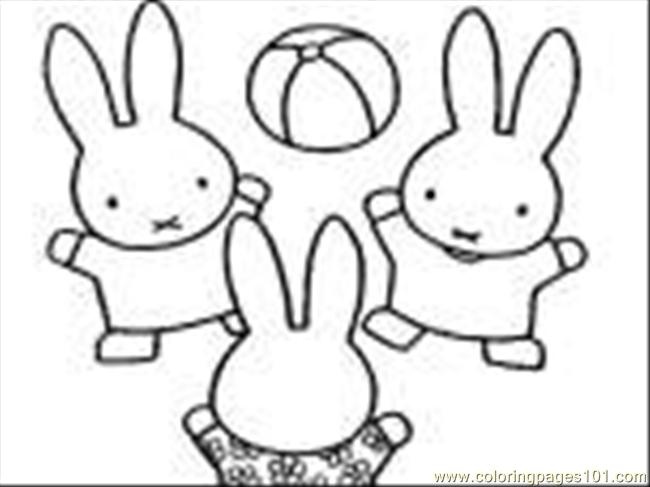 650x487 Miffy Coloring Pages Coloring Pages