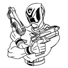 230x230 Top Free Printable Mighty Morphin Power Rangers Coloring Pages