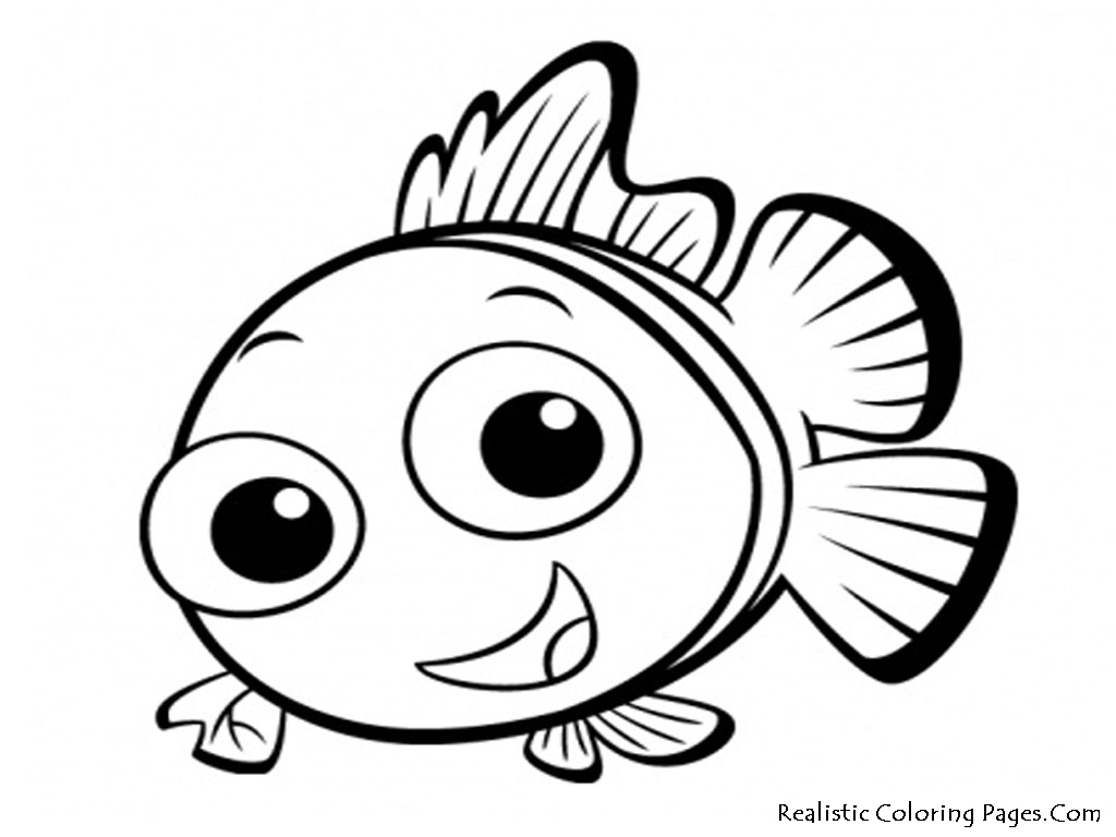 1024x768 Fish Coloring Pages