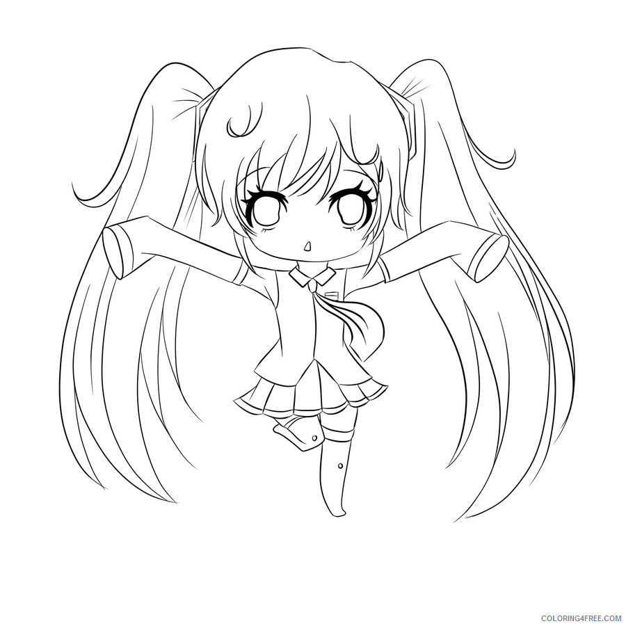 900x900 Miku Coloring Pages