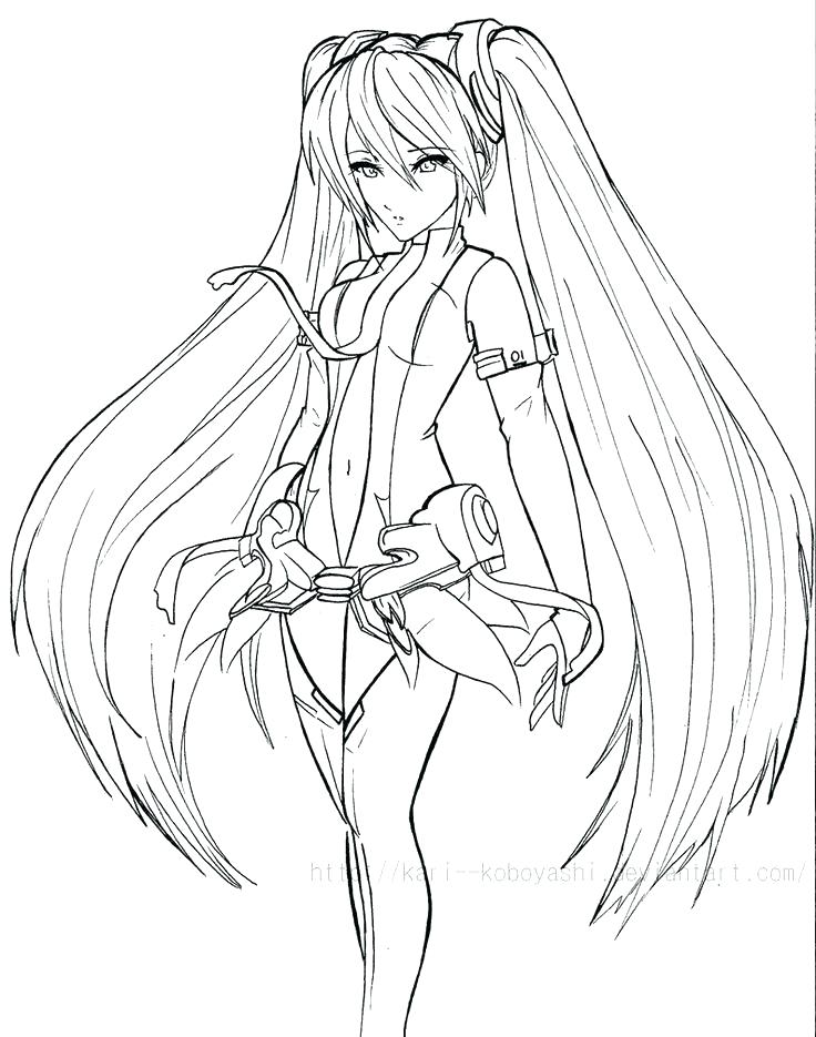 736x935 Miku Coloring Pages Hatsune Miku Coloring Pages Free
